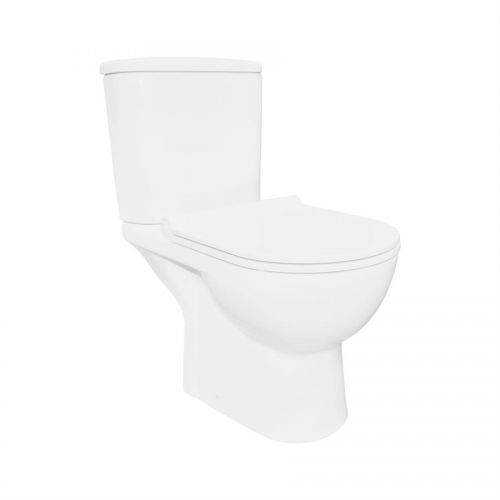 TEK PARÇA DUVARA SIFIR KLOZET 61 cm TAHARET BORULU-S'TRAP ALP BEYAZ